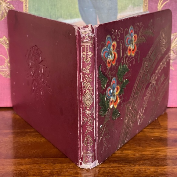 Circa 1880-90’s Victorian Era Autograph Book of JOHANNA BOEHM 🥰 w/Original Art - Picture 3 of 10